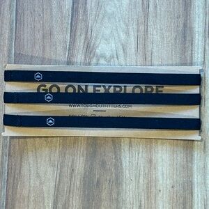 NWOT Black Flexfit Headband